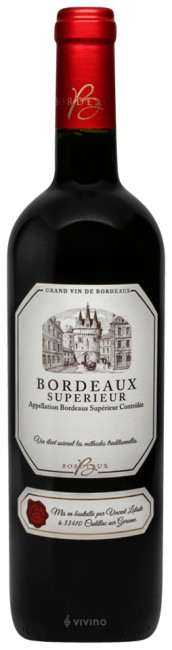 Bordeaux Supérieur Rouge 2018 Bio