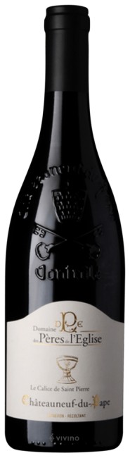 Pères de l'Église - Le Calice de Saint Pierre Châteauneuf-du-Pape Rouge  2020 (750ml)