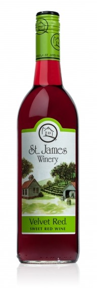 St. James - Velvet Red Sweet NV (750ml)